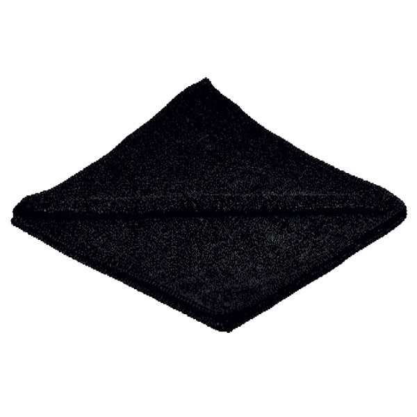 Micro Tuch Schwarz  40 cm x 40 cm