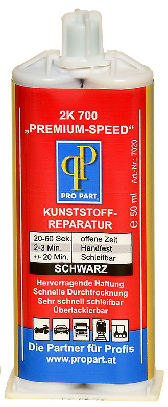 2K-Kunst. Rep. Schwarz "Speed" ohne Mischdüsen