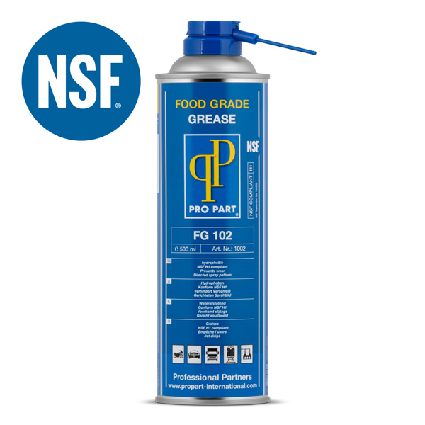 Food Grade Grease Spray FG 102 NSF 500 ml