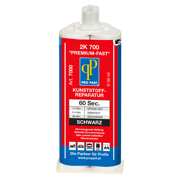 2K-Kunst. Rep. Schwarz "Fast"  ohne Mischdüsen