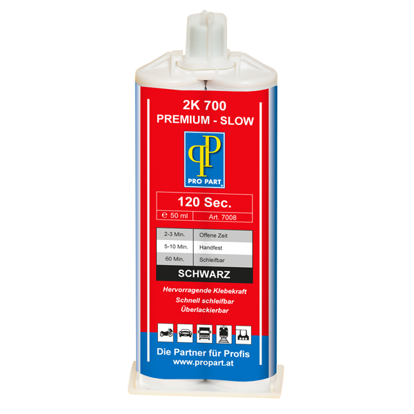 2K-Kunst. Rep. Schwarz "Slow" ohne Mischdüsen