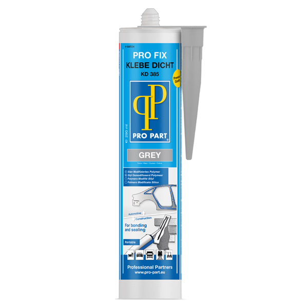 Klebe Dicht Signalgrau KD 385 SG  290 ml