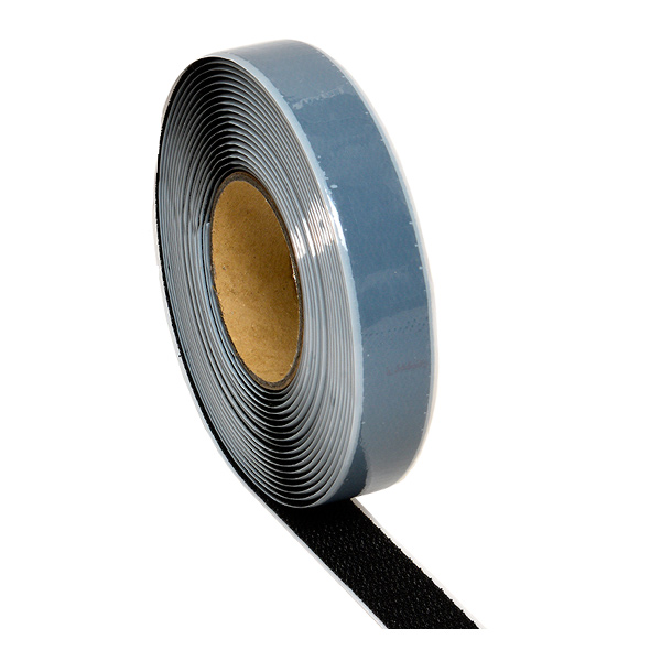 Haken-Band Schwarz  20 mm x 5 m